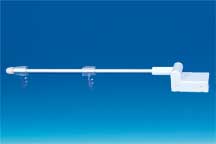 Potence droite articulée avec crochets