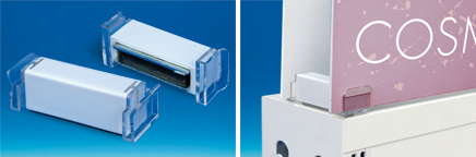 Porte-fronton Promobase® 1 angle