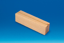 Socle bois une rainure pour format A5 40 mm