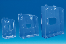 Porte - brochures - fond lame- A4