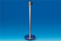 POTEAU CHROME ECO SANGLE RETRACTABL