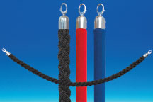 Cordon velours bleu