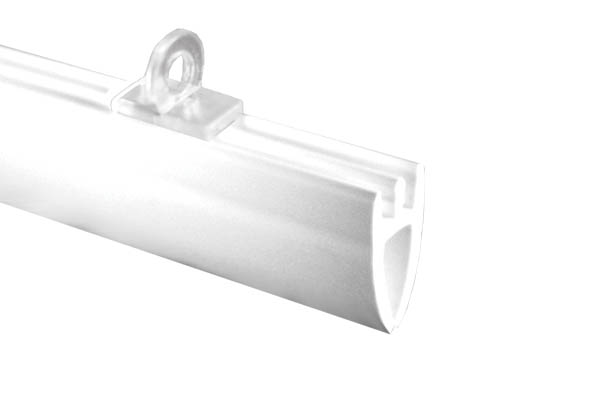 Porte-affiches rail ovale