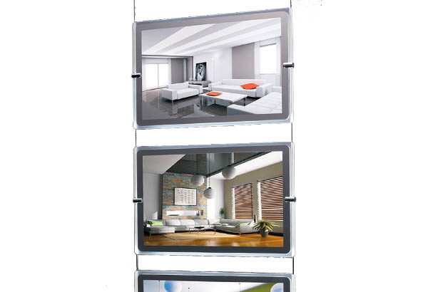 Porte affiches et systèmes câbles