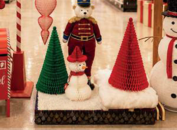Revêtements Neige et bandes décoratives