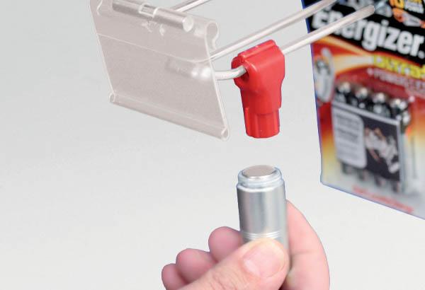 Clé magnétique pour antivol avec porte clé