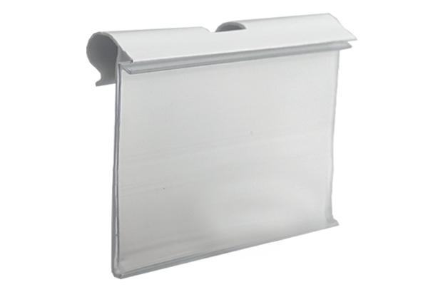 PE blanc pour broche avec retour avant - Encoche 11 mm - 46 x 65 mm