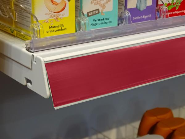 Bande décorative pour PE papier de 100 m x 38 mm - Rouge feu