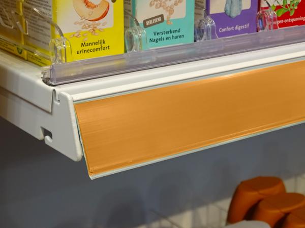 Bande décorative pour PE papier de 100 m x 38 mm - Orange