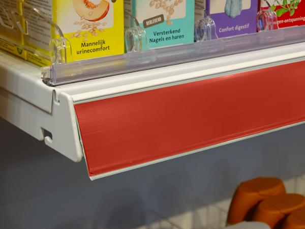 Bande décorative pour PE papier de 100 m x 38 mm - Rouge tomato