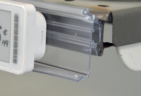 PE électronique EASYFIX pour mobilier avec gorge en C - 34 x 1240 mm