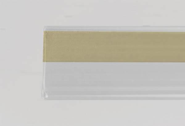 PE adhésif double face film extrudé transparent pour PE 26 mm - 29 x 1000 mm