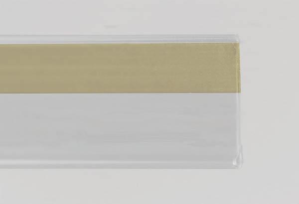 PE adhésif double face film extrudé transparent pour PE 30 mm - 33 x 1330 mm