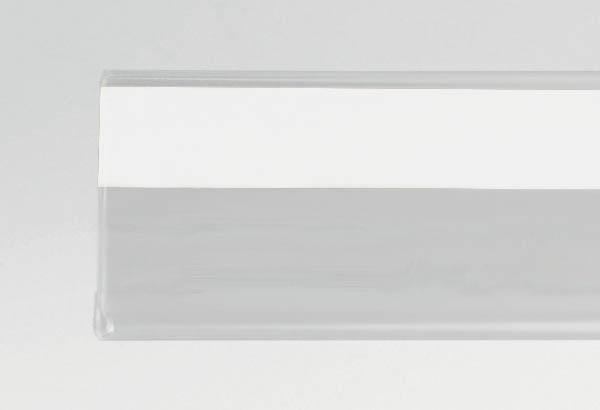 PE adhésif double face mousse extrudé transp pour PE 39 mm - 43 x 1330 mm