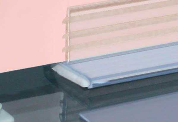 Méga grip en T adhésif permanent en 150 mm - Base de 40 mm