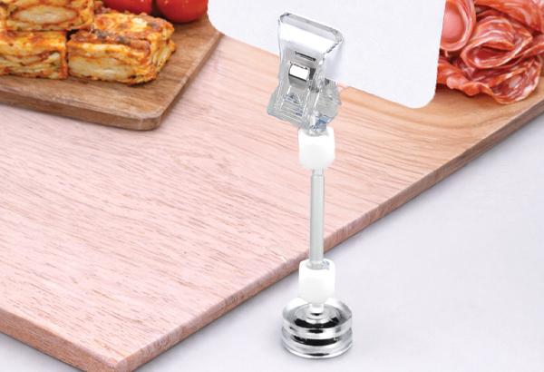 Pince articulée avec ressort et base aimantée de Ø 20 mm - Tige de 50 mm