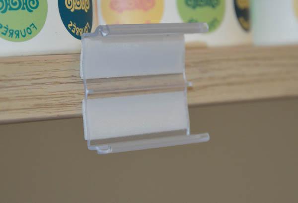 PE individuel arrière avec adhésif mousse - 36 x 48 mm