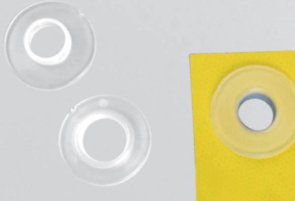 Oeillet de Ø 12 mm en PVC pour calicot