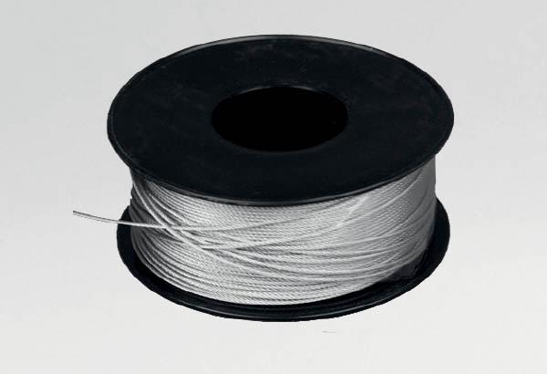 Bobine de 400 m de câble en acier gainé plastique de Ø 1,5 mm