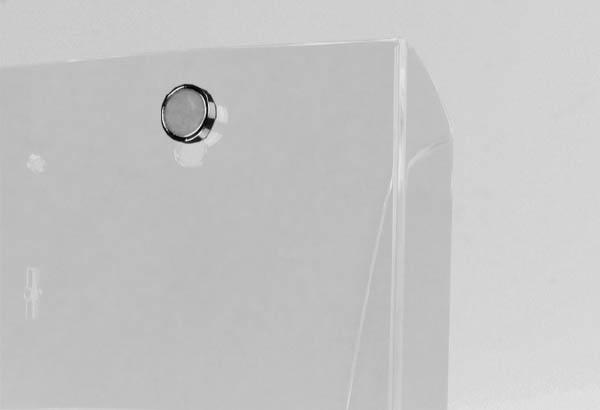 Aimant néodyme rond de Ø 15 mm - Pas de vis de 3,5 mm et force de 8,5 kg
