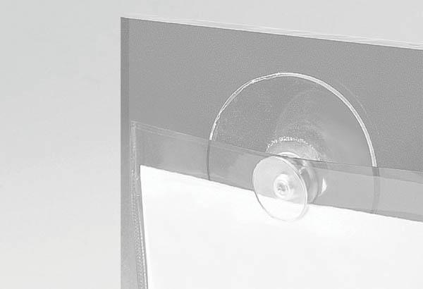 Ventouse de Ø 45 mm avec punaise en PVC