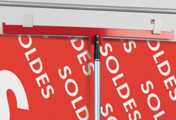 Perche Profil'Up® télescopique embout T - De 1600 à 4500 mm