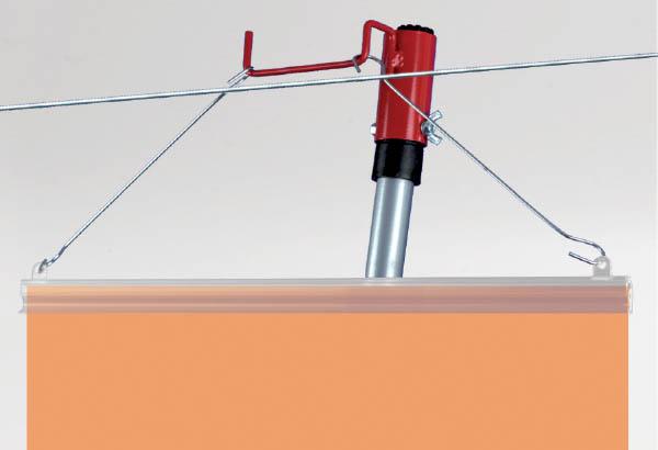 Perche Profil'Up® télescopique embout tige - De 1600 à 3000 mm