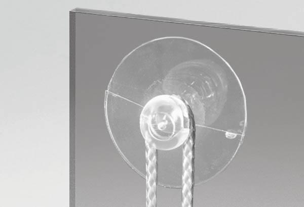 Ventouse de Ø 28 mm avec tête champignon de Ø 11 mm