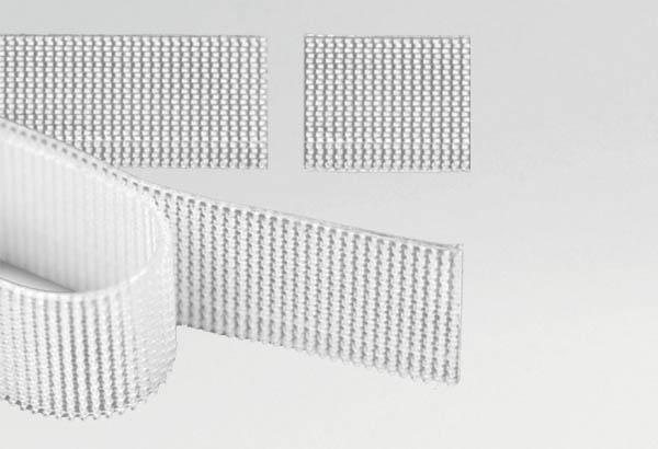 Ruban mixte adhésivée VELCRO® translucide - 10 mm x 20 m