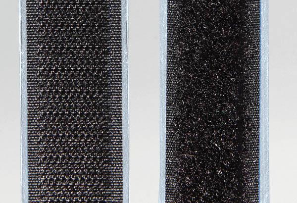 Ruban adhésivé CARAFIX® - 20 mm x 25 m - Crochet - Noir