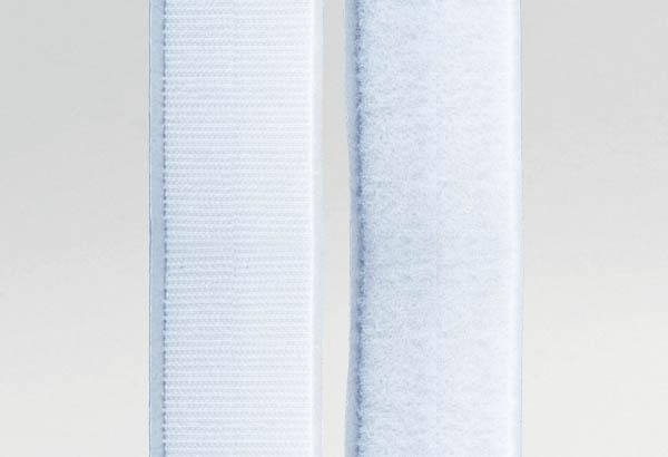 Ruban adhésivé CARAFIX® - 50 mm x 25 m - Crochet - Blanc