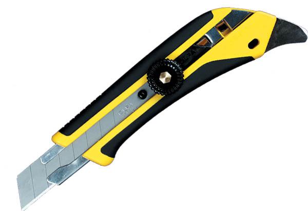 Cutter OLFA® PRO avec lame de 18 mm - Spécial carton