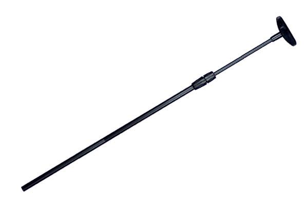 Tige télescopique noire fibre de verre de 320 à 620 mm avec "T" de liaison