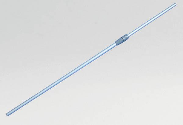 Tige télescopique en aluminium de 370 à 650 mm sans "T" de liaison