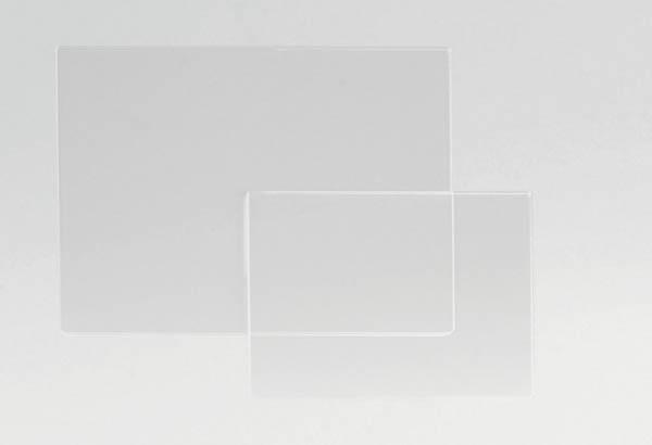 Pochette rigide en acrylique de 2 mm transparent - Format A4 - Horizontal