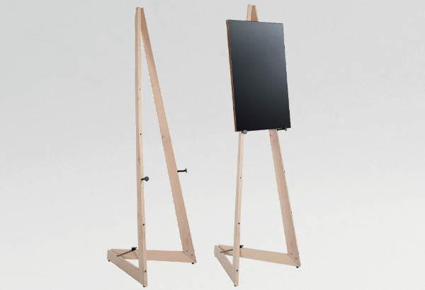 Chevalet portatif et pliable en bois - 538 x 1500 x 380 mm