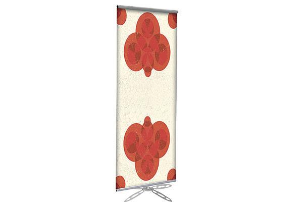 Porte affiches EKOJET® réglable sur pied en aluminium - 800 x 2000 mm