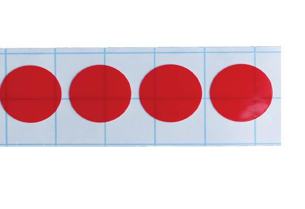 Pastilles adhésives CARTACK® 611 T mousse transparente - Ø 25 mm