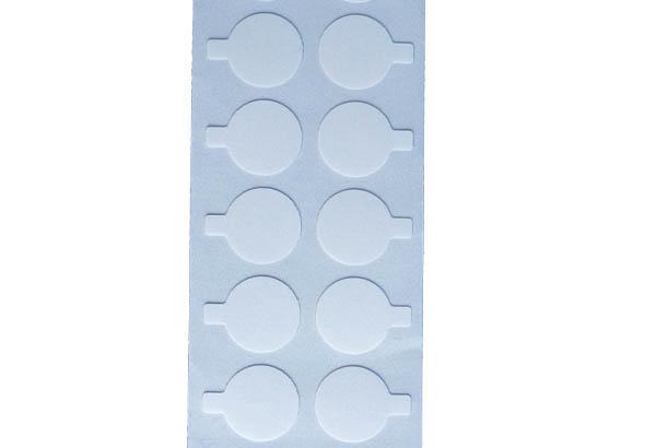 Pastilles adhésives CARTACK® 611 T mousse transparente - Ø 19 mm