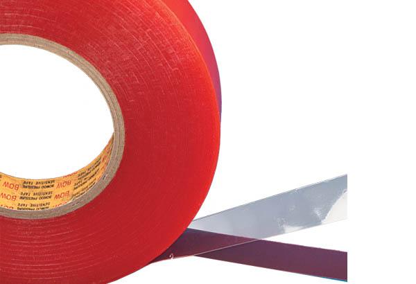 Double face CARTACK® 350 R en polyester transparent - 6 mm x 50 m