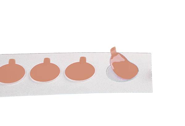 Pastilles adhésives CARTACK® 705 T DF gel transparent - Ø 19 mm