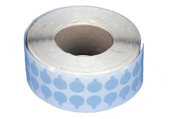 Pastilles CARTACK® 715 T en film transparent (languette préhension) - Ø 15 mm