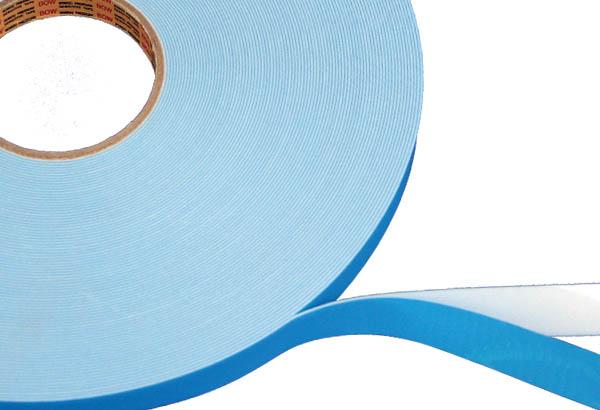 Double face CARTACK® 398 L mousse acrylique blanche - 19 mm x 25 m