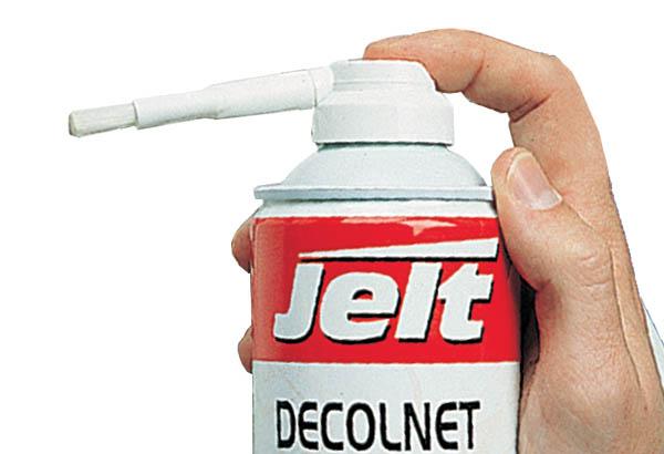 Aérosol decolnet JELT® pour enlever la colle - Bombe de 650 ml