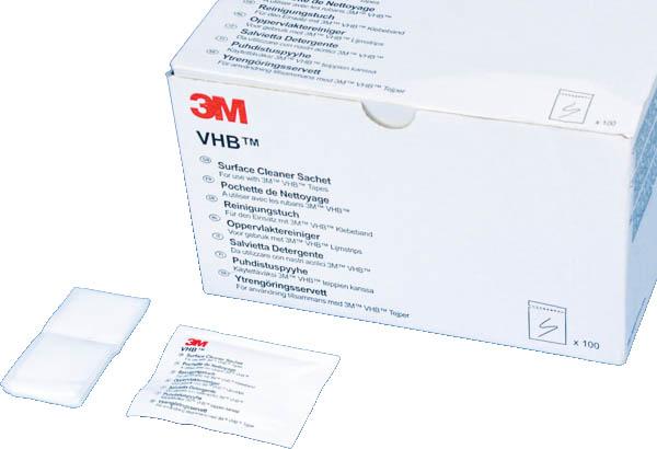 Dégraissant de surface en lingette avec alcool isopropylique 3M®