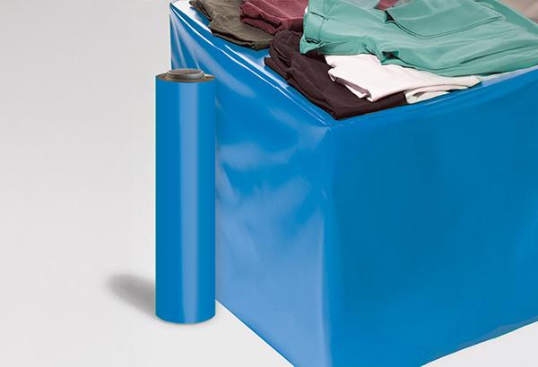 Rouleau de laquefolie® uni de 130 cm x 50 m - Bleu roi