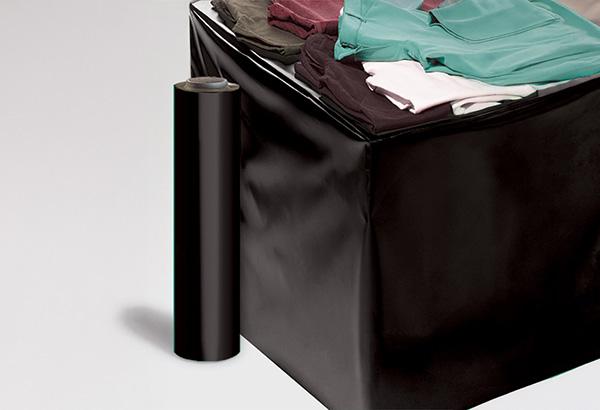 Rouleau de laquefolie® uni de 130 cm x 50 m - Noir