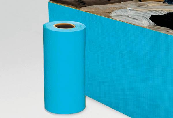 Rouleau cache - jupe palette Calcolor® uni de 60 cm x 100 m - Turquoise