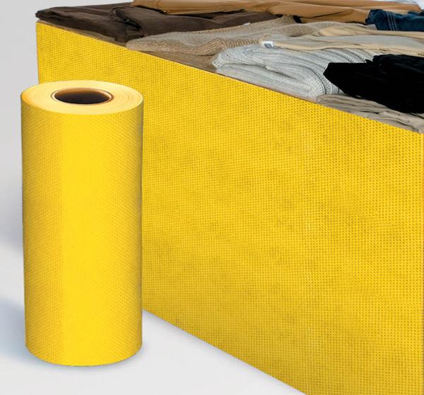 Rouleau cache - jupe palette Calcolor® uni de 60 cm x 100 m - Jaune