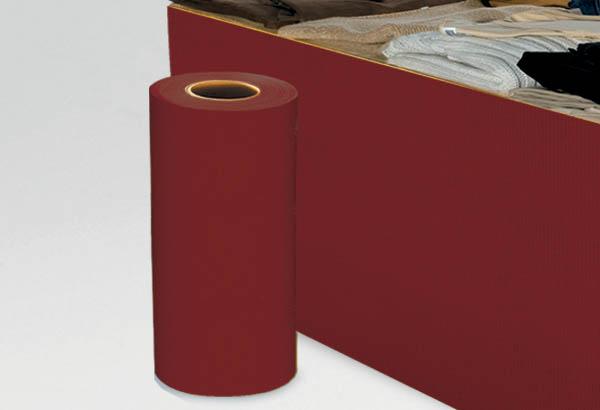 Rouleau cache - jupe palette Calcolor® uni de 60 cm x 100 m - Lie de vin